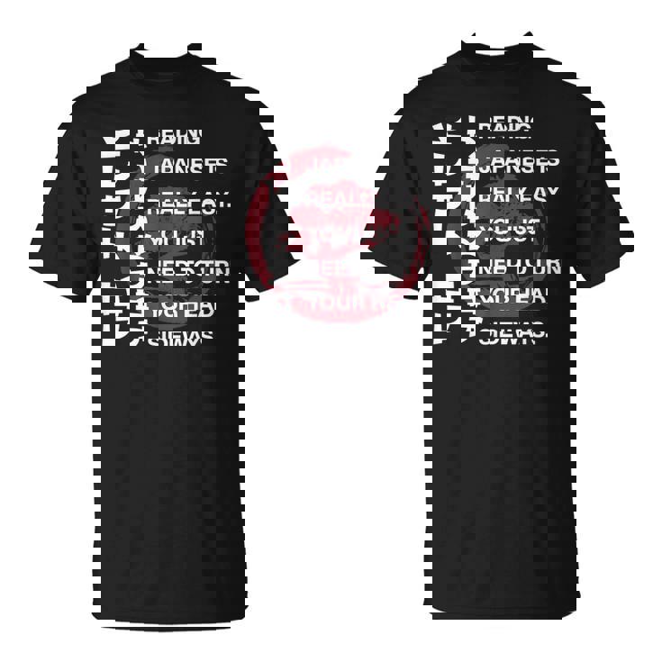 Reading Japanese Is Easy T shirt Seseable