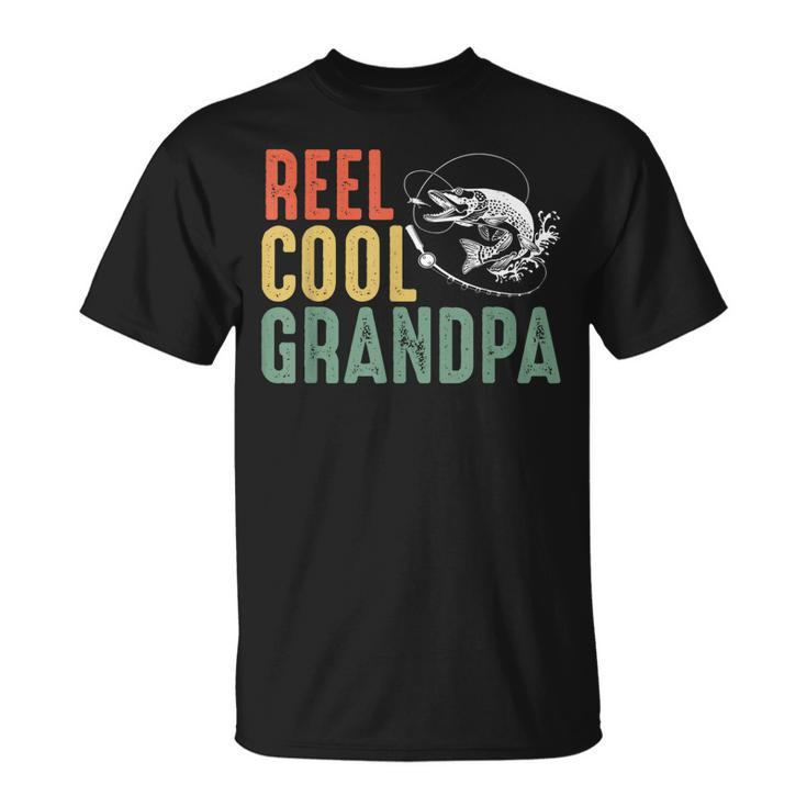 Reel Cool Grandpa Gifts For Grandpa And Grandfather  Unisex T-Shirt