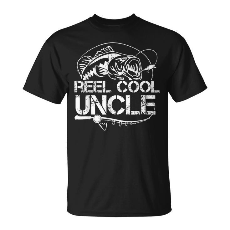 Reel Cool Uncle Fishing Daddy Fathers Day Dad Gifts For Men V2 Unisex T-Shirt