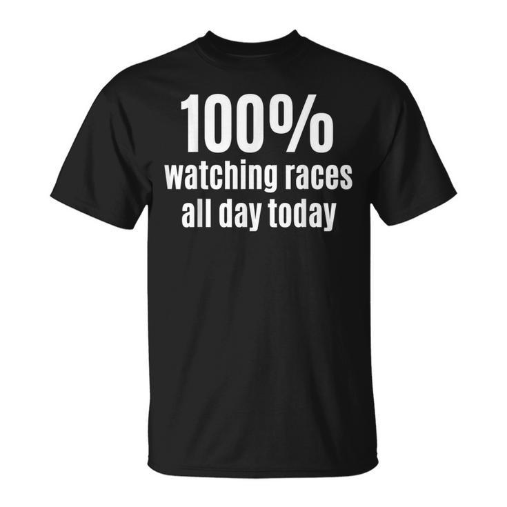 Rennfahrer T-Shirt - Lustiges Tee für Autorennfahrer & Motorradfans