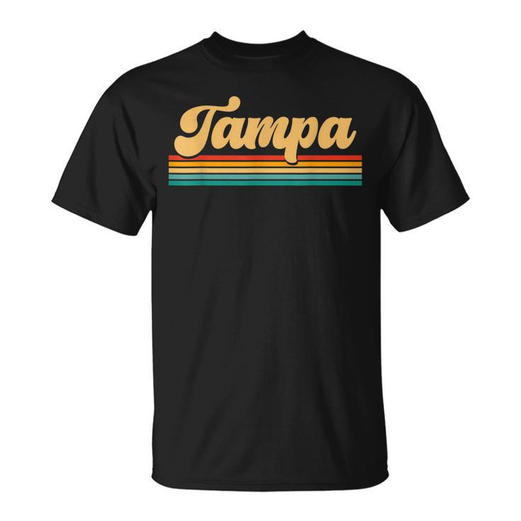 Retro City Of Tampa Florida  Unisex T-Shirt