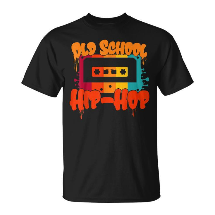 Retro Old School Hip Hop 80S 90S Cassette Music Lovers Unisex T-Shirt