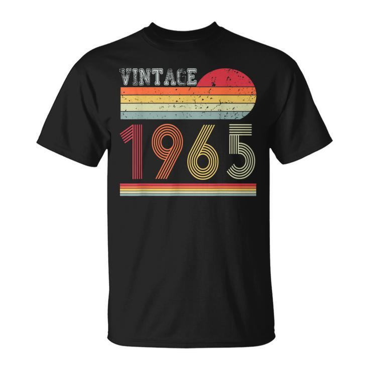 Retro Vintage 60Er Jahre Geburtstag 1965 Für Männer Und Frauen T-Shirt