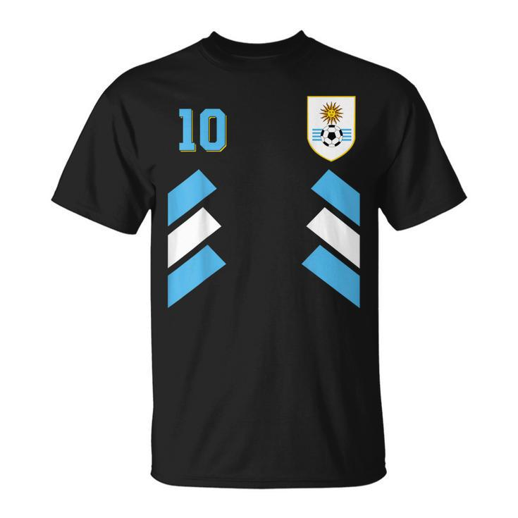 Retro10 Uruguayan Football Uruguay Soccer Uruguay Flag  Unisex T-Shirt