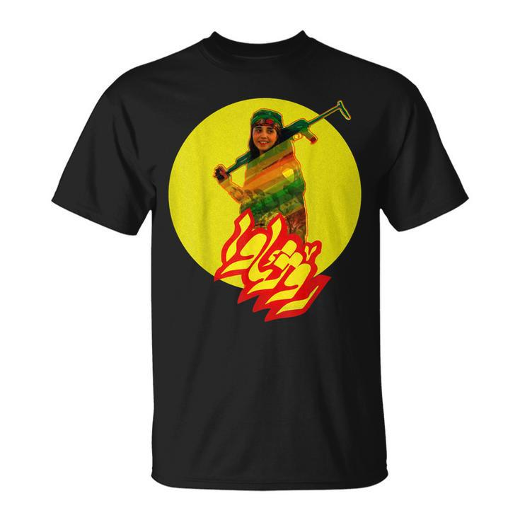 Rojava Kurdish Peshmerga Soldier Support Kurds & Kurdistan T-Shirt