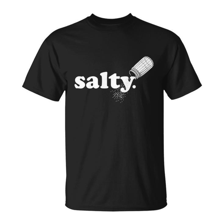 Salty Ironic Sarcastic Cool Funny Hoodie Gamer Chef Gamer Pullover Unisex T-Shirt
