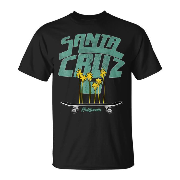 Santa Cruz California Skateboarding Beach Boardwalk  Unisex T-Shirt