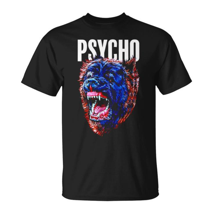 Santan Psycho Bear Unisex T-Shirt
