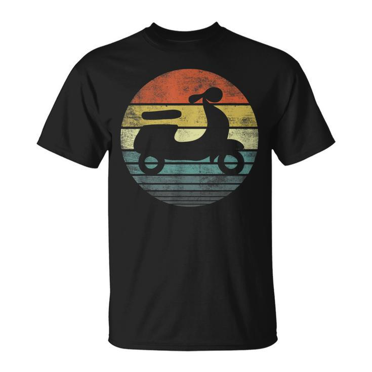 Scooter Driver Retro Classic Motorbike Moped T-Shirt