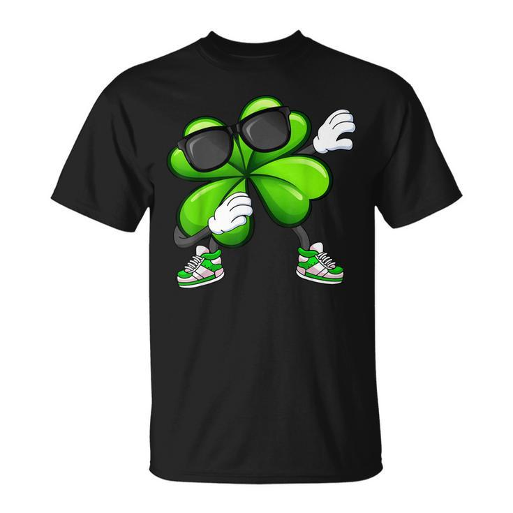 Shamrock Dabbing Irish Shamrock Dab Dance St Patricks Day T-Shirt