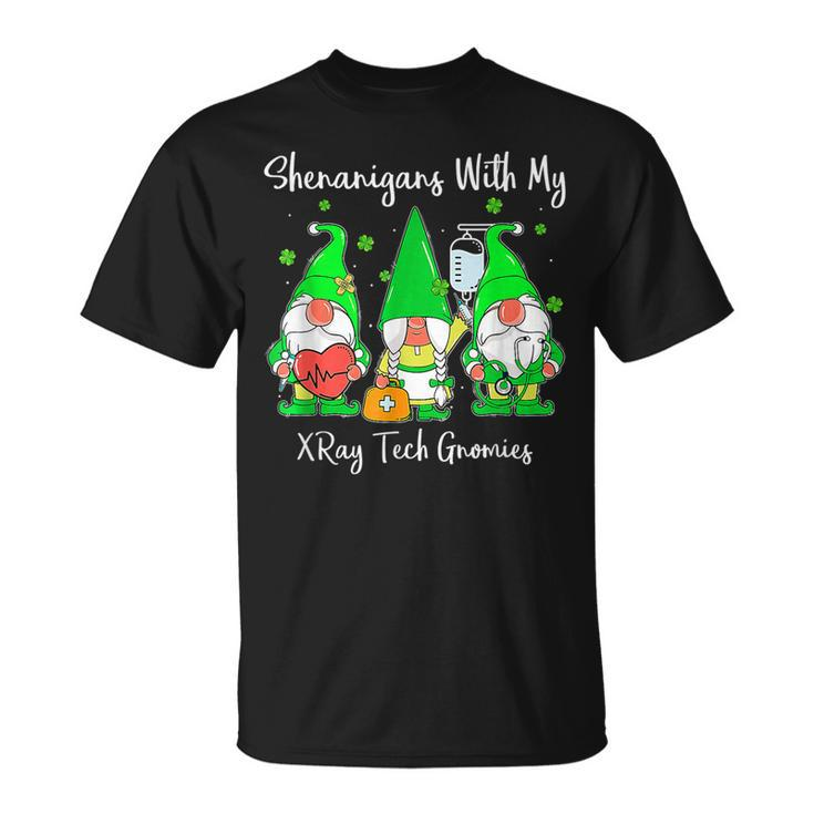 Shenanigans With My Gnomies Xray Tech St Patricks Day T-shirt
