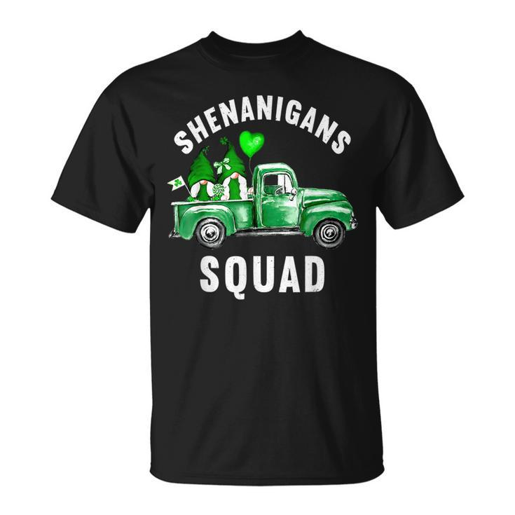 Shenanigans Squad Irish Gnomes Saint Patricks Day T-shirt