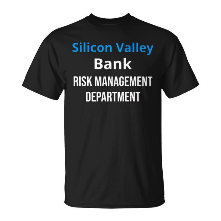 Silicon Valley Bank Risk Management V2 Unisex T-Shirt