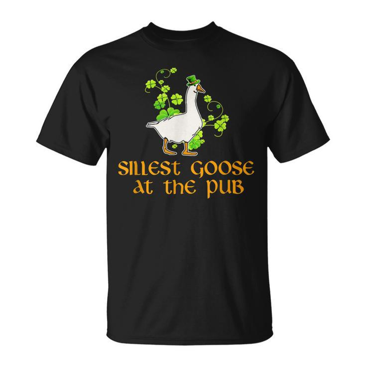 Silliest Goose At The Pub St Patricks Day Funny  Unisex T-Shirt