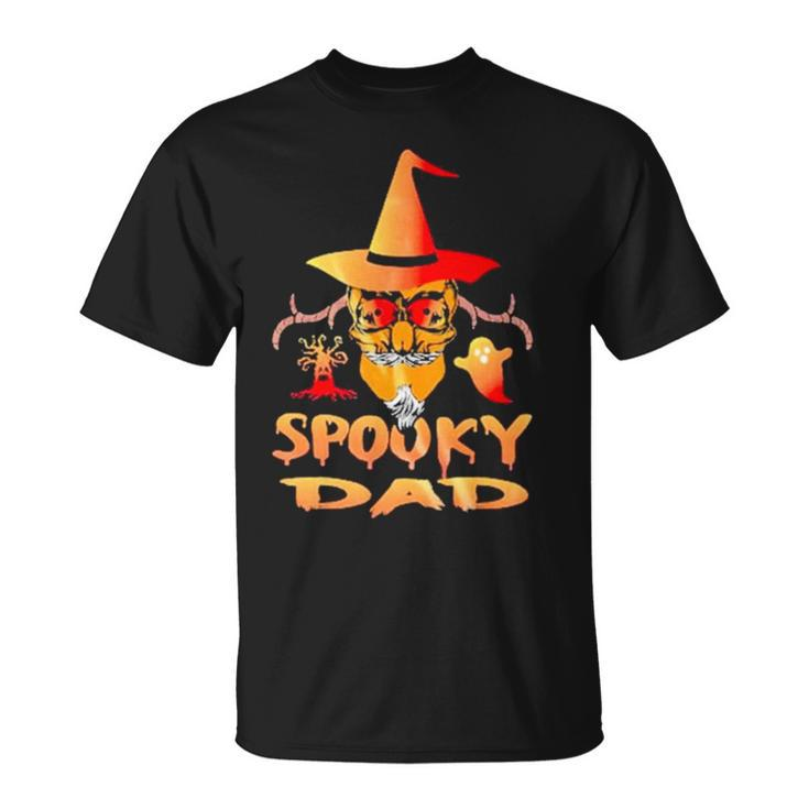 Single Dad Spooky Dad Halloween Unisex T-Shirt