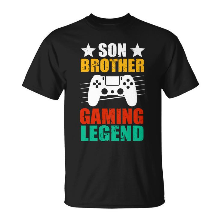Son Brother Gaming Legend V2 Unisex T-Shirt