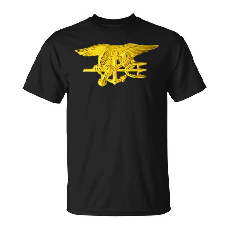 Special Warfare Insignia Navy Seal Trident Military Unisex T-Shirt