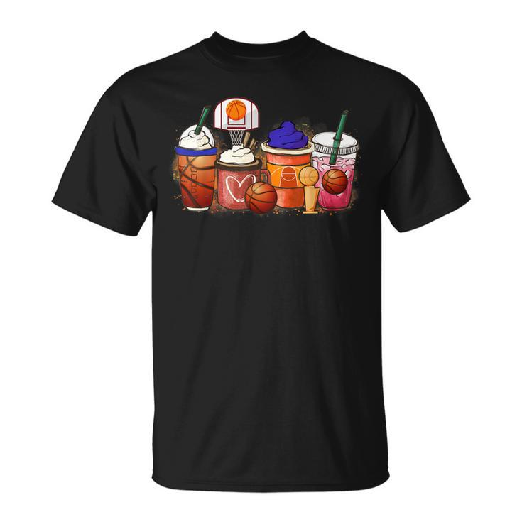 Sports Coffee Drink Volleyball Player Sport Coffee Lover T-shirt