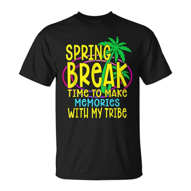 Spring Break Family Squad 2023 Retro Spring Break 2023 T-Shirt