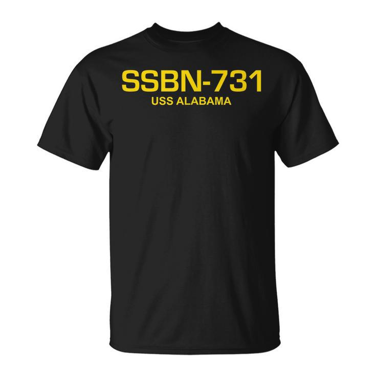 Ssbn-731 Uss Alabama T-Shirt