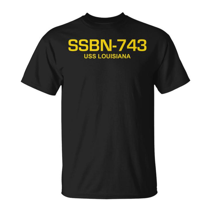 Ssbn-734 Uss Louisiana T-Shirt