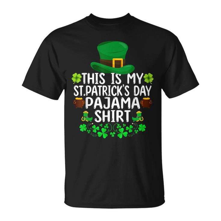 This Is My St Patricks Day Pajama Classic Patricks Day T-Shirt