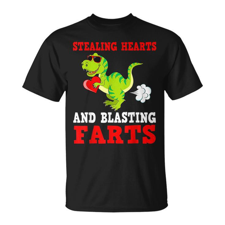 Stealing Hearts And Blasting Farts T Rex Cute Toddler T-Shirt
