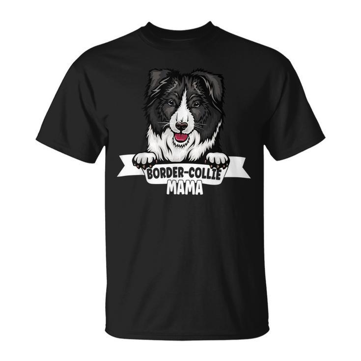 Stolze Border-Collie Mama Für Alle Border Collie Mamas T-Shirt