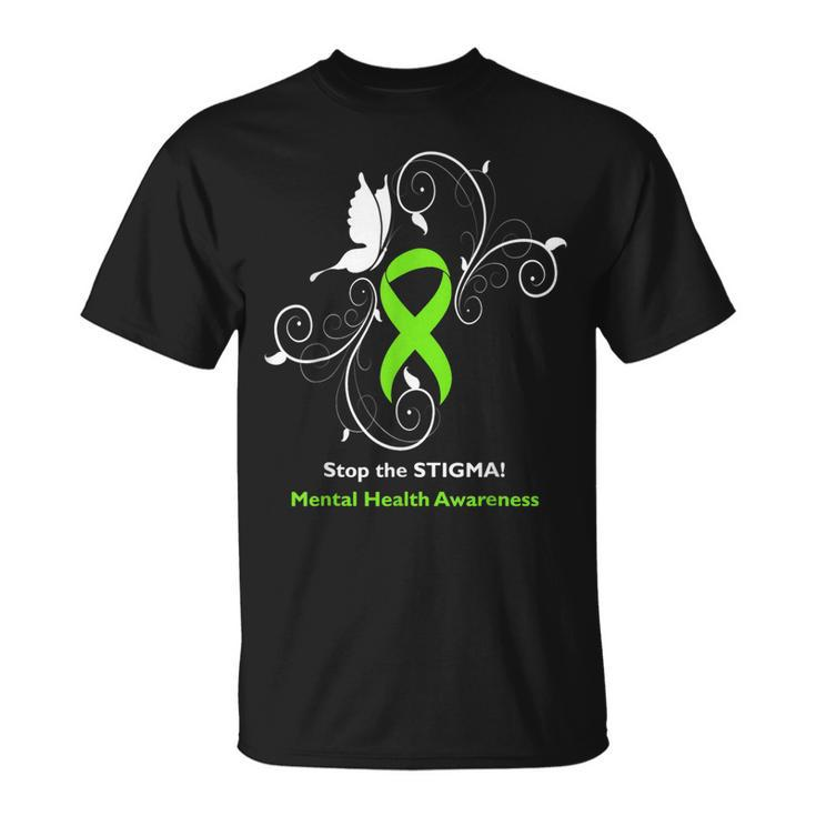 Stop The Stigma - Mental Health Awareness  Unisex T-Shirt