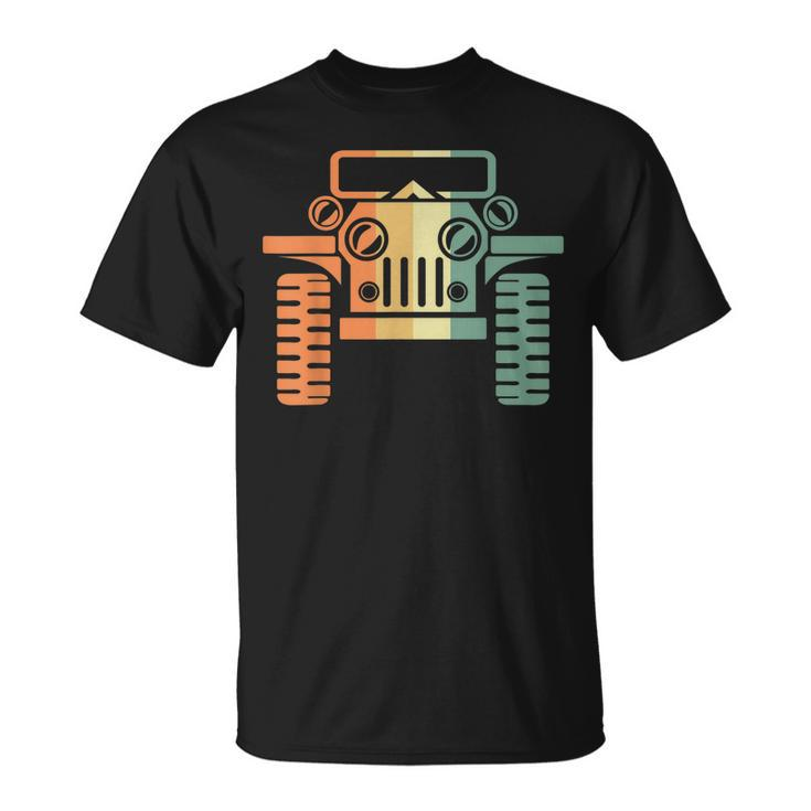 Suv Offroader Offroad Vintage Vehicle Military I Gift Idea Unisex T-Shirt