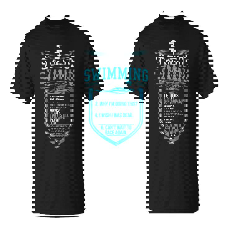 For Swimmers Swim Team Swimming Swim T-shirt