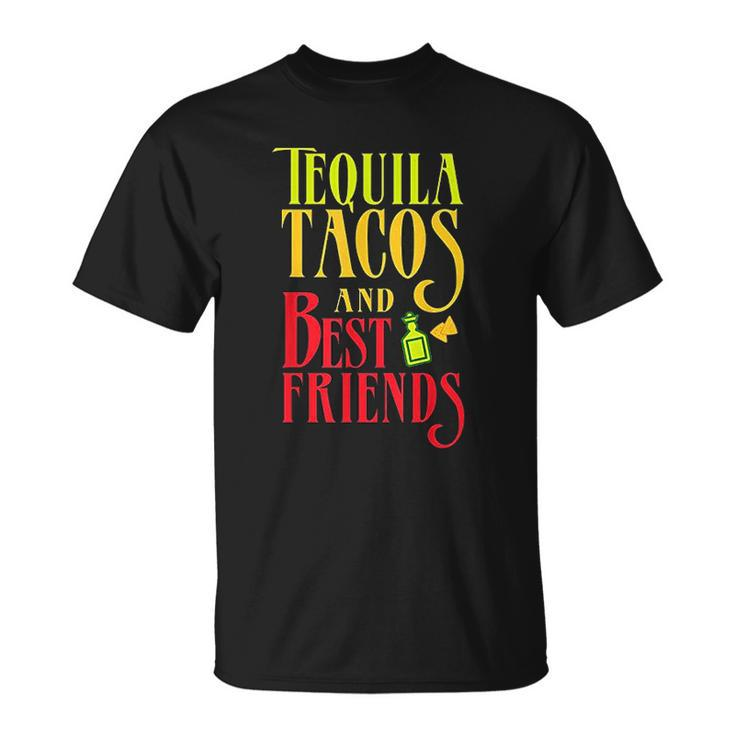 Taco Retro Taco Tequila Tacos And Best Friend T-shirt
