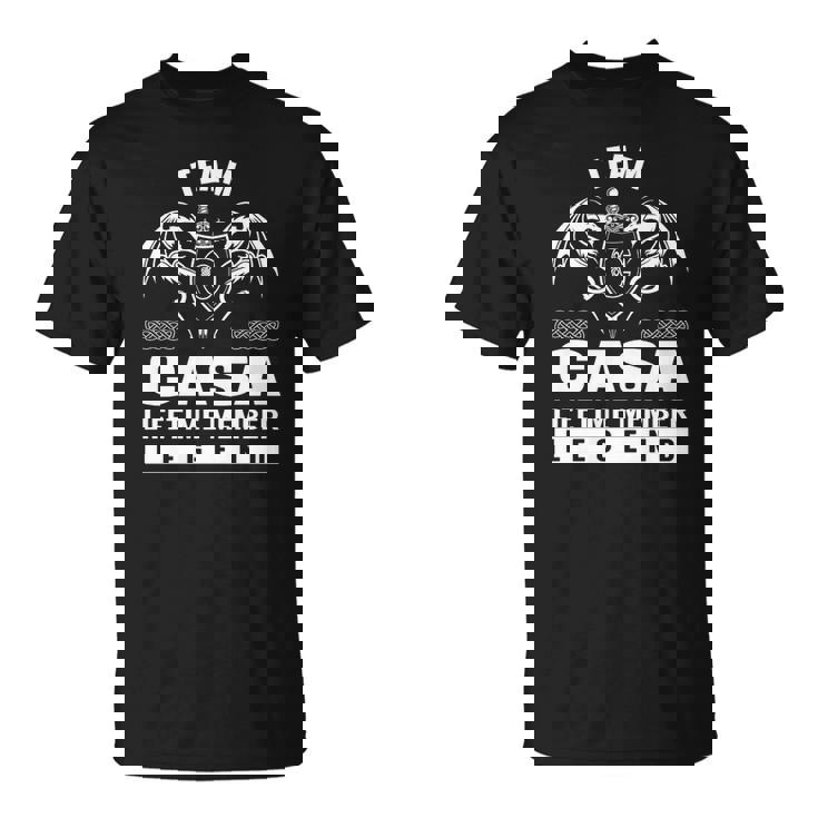 Team Casa Lifetime Member Legend  Unisex T-Shirt