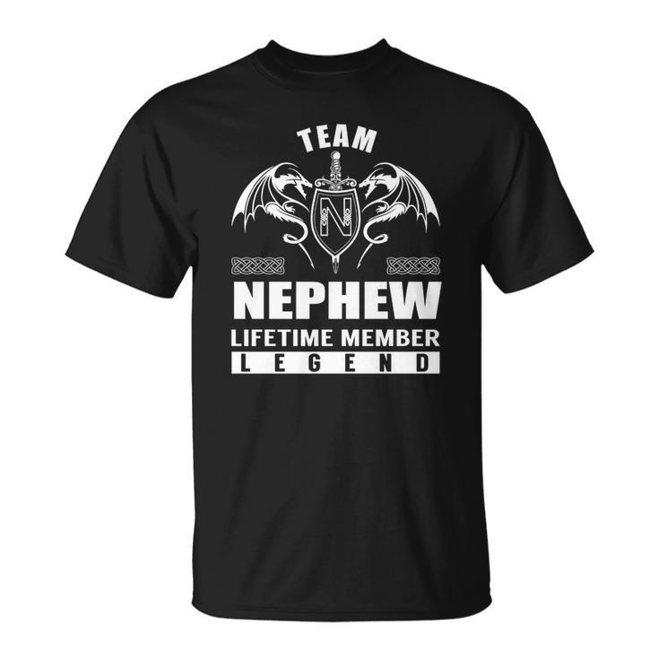 Team Nephew Lifetime Member Legend  Unisex T-Shirt