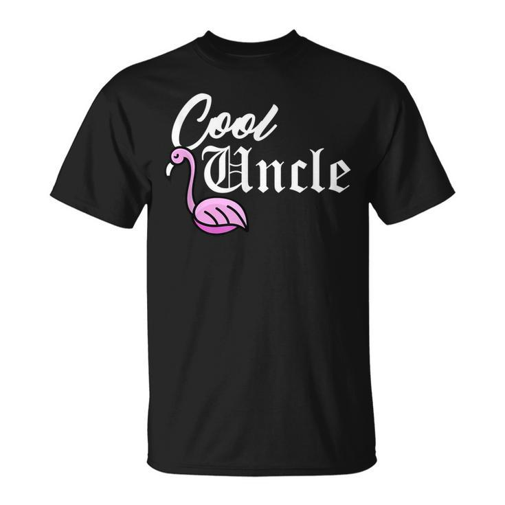The Cool Uncle Flamingo T Unisex T-Shirt
