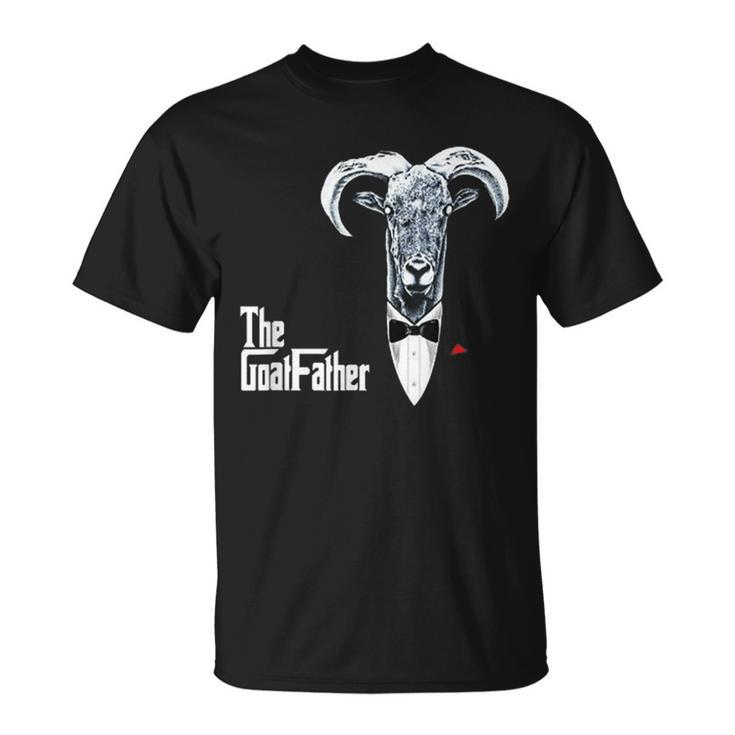 The Goatfather Funny Goat Father Lovers  Gift Unisex T-Shirt