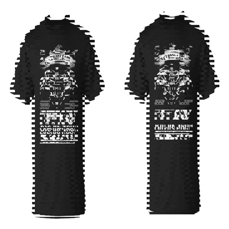 Tiffany Blood Runs Through My Veins  Unisex T-Shirt