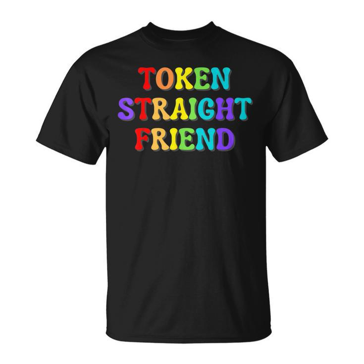 Token Straight Friend Gay Pride Lgbtq Pride Month 2023 T-shirt