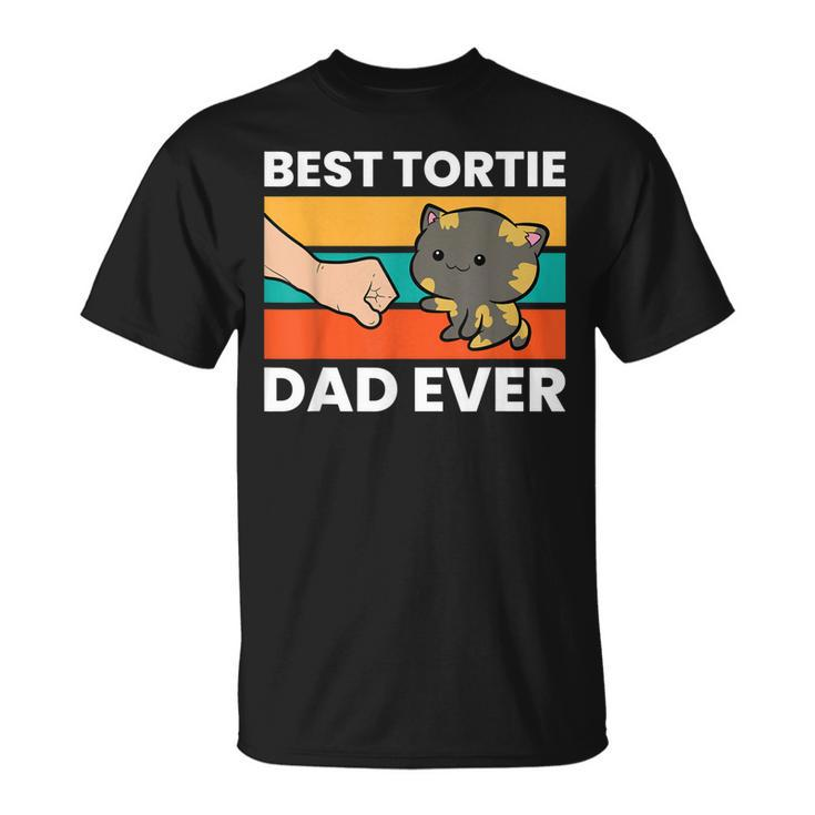 Tortoiseshell Cat Dad Best Tortie Dad Ever Unisex T-Shirt