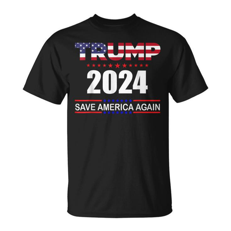 Trump 2024  Save America  Save America Again Trump  Unisex T-Shirt
