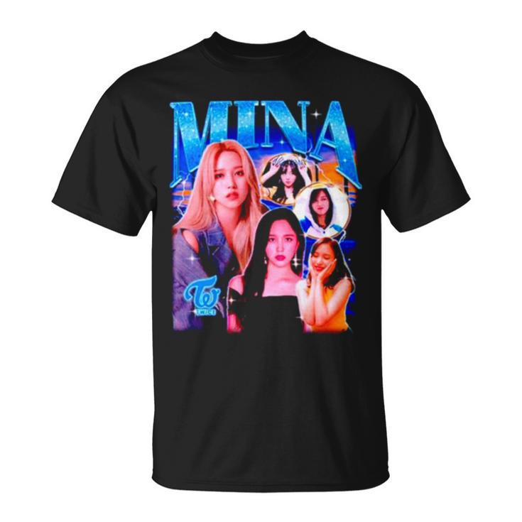 Twice Mina Retro Bootleg Unisex T-Shirt