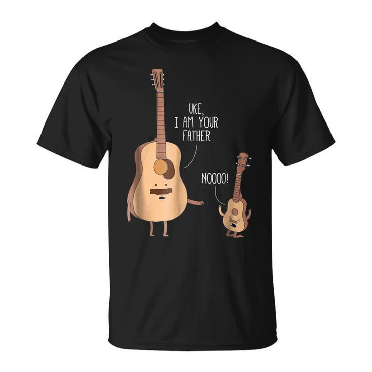 Uke I Am Your Father T  Ukulele Guitar Music Funny Gift  Unisex T-Shirt