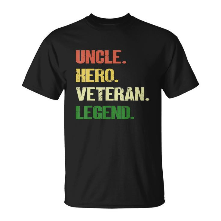 Uncle Hero Veteran Legend V2 Unisex T-Shirt