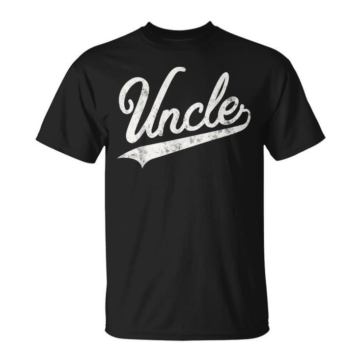 Uncle Vintage Retro Style Father’S Day Gift For Papa Uncle Unisex T-Shirt