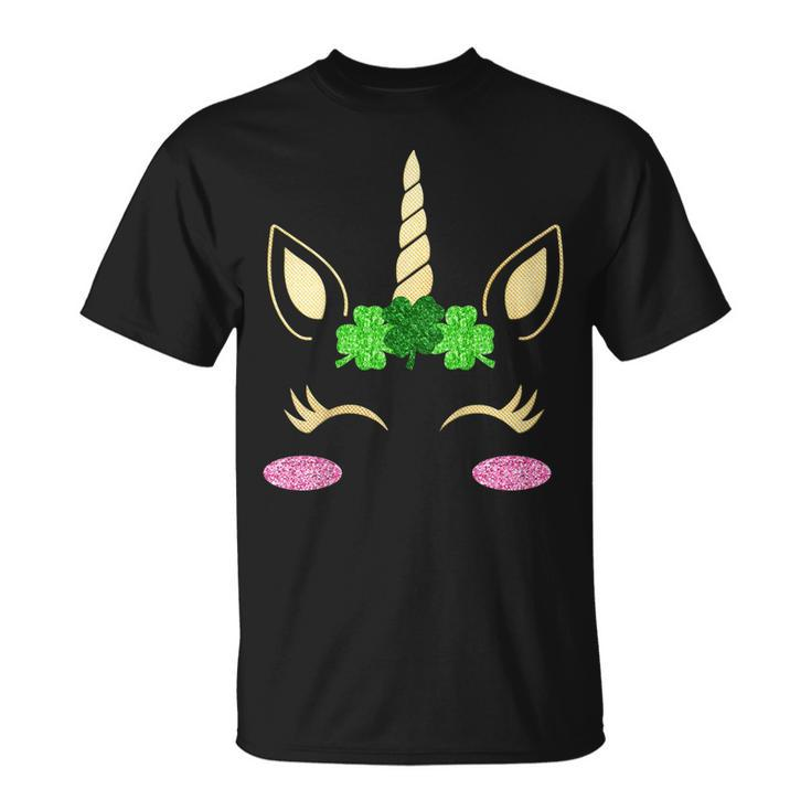 Unicorn St Patricks Day Shirt For Girls Kids St Patricks Day  Unisex T-Shirt