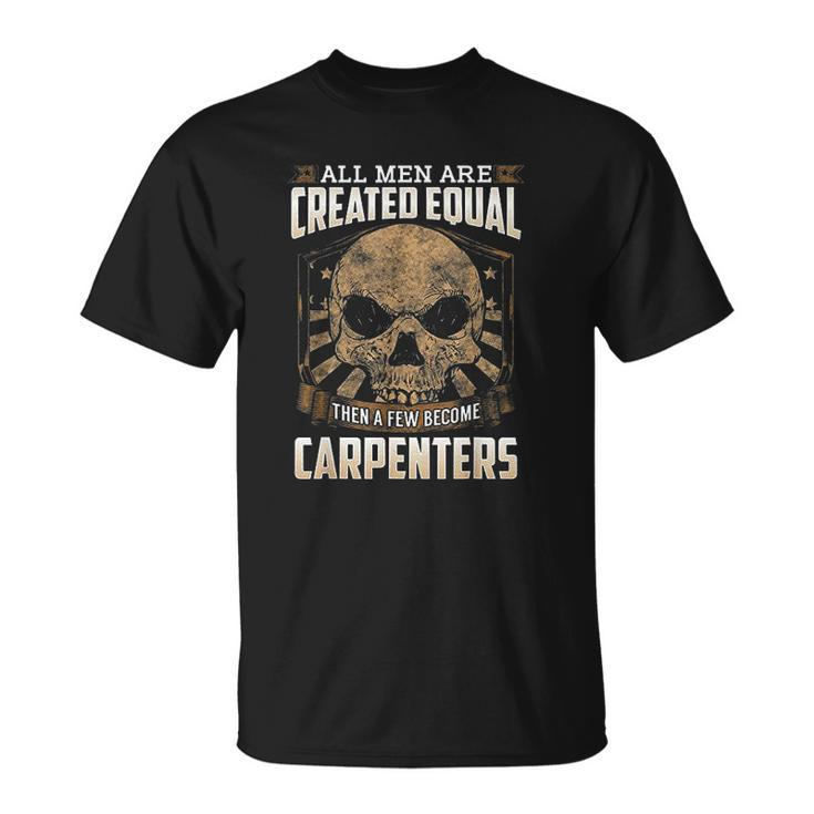 Union Carpenters Graphic Art American Proud Laborer T-shirt
