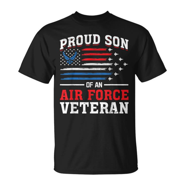 Us Air Force Veteran Proud Son Of An Air Force Veteran T-Shirt
