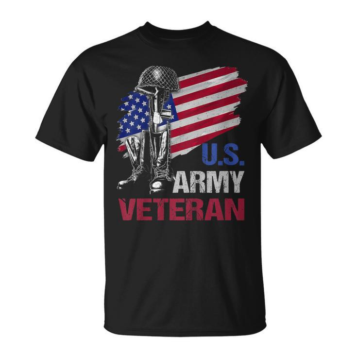 US Army Veteran Defender Of Liberty 4Th July Day T Shirt Unisex T-Shirt