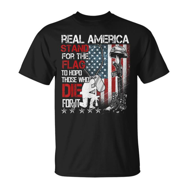 Us Veteran Veterans Day Us Patriot Memorial Day V2 T-Shirt