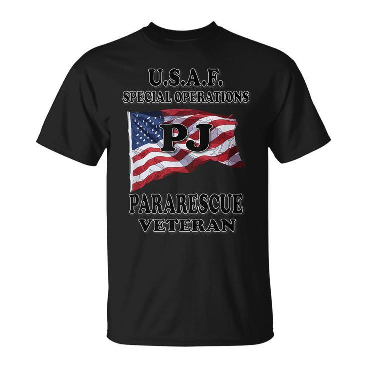 USAF Pararescue Pj Veteran T-shirt